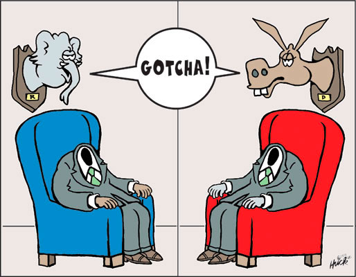 huck cartoon