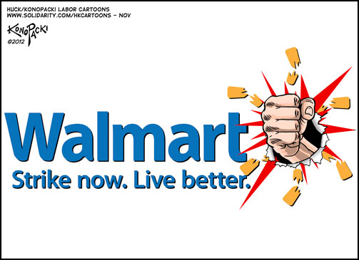 walmart strike