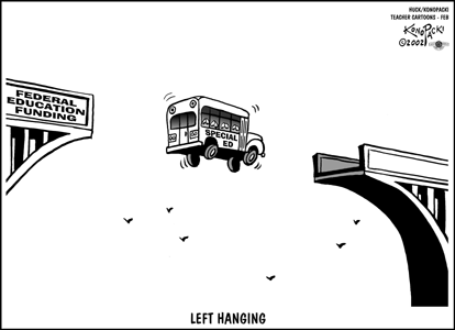 left hanging